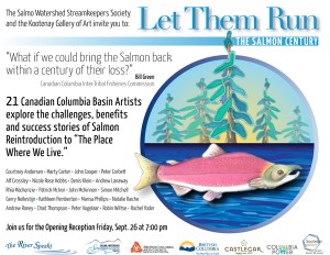 Salmon Century. SWSS & Kootenay Gallery Invitation